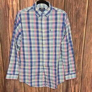 Izod Boys Plaid Button-Down Shirt